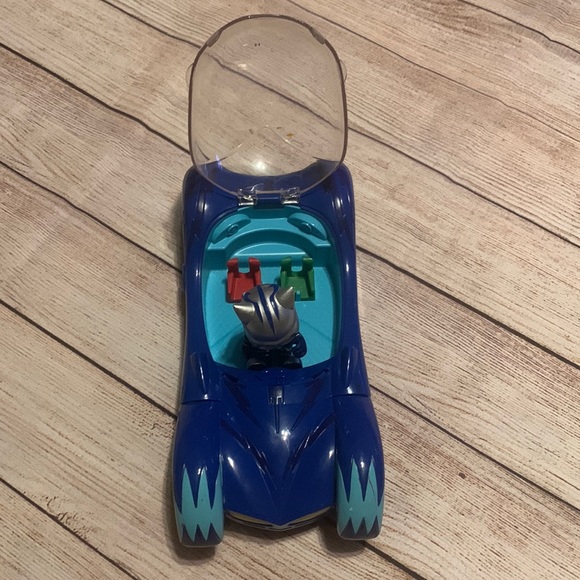PJ Masks Catboy's Cat Car Talking Toy Vehicle 10" Long - Picture 4 of 13